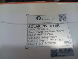 Felicity Solar Inverter Ivem600kva/48v