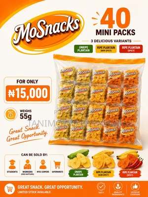 Plantain Chips 40 in 1