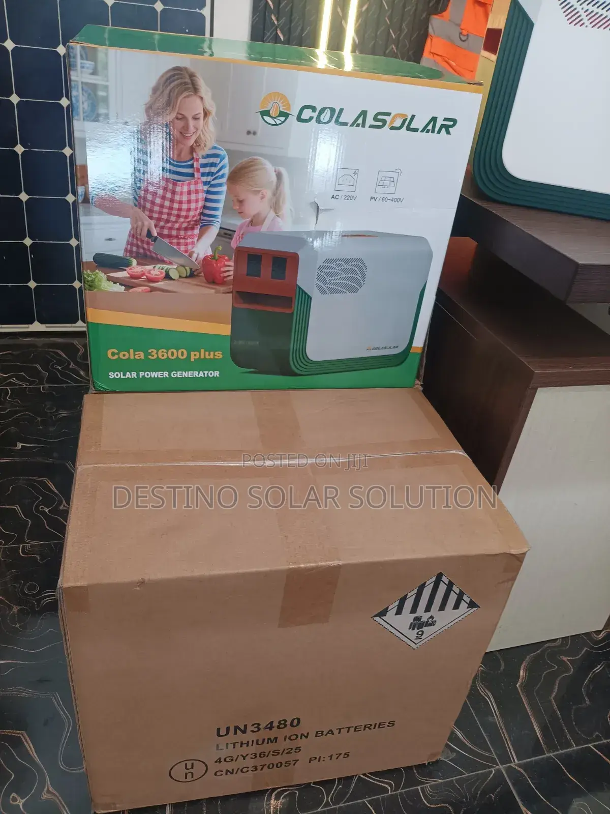 Cola Solar Generator 3.6kw Plus