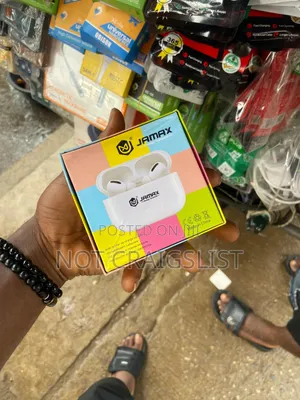 Quality Bluetooth Earbuds Nigeria | Jamax Airpods Pro Available