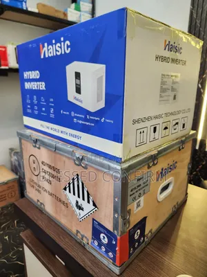 4kwh + 1.5kva Haisic All in One Solar System 4 Solar Panels