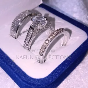 Long-lasting.Solid Zirconia. And Titanium Steel. Couples Ring Set