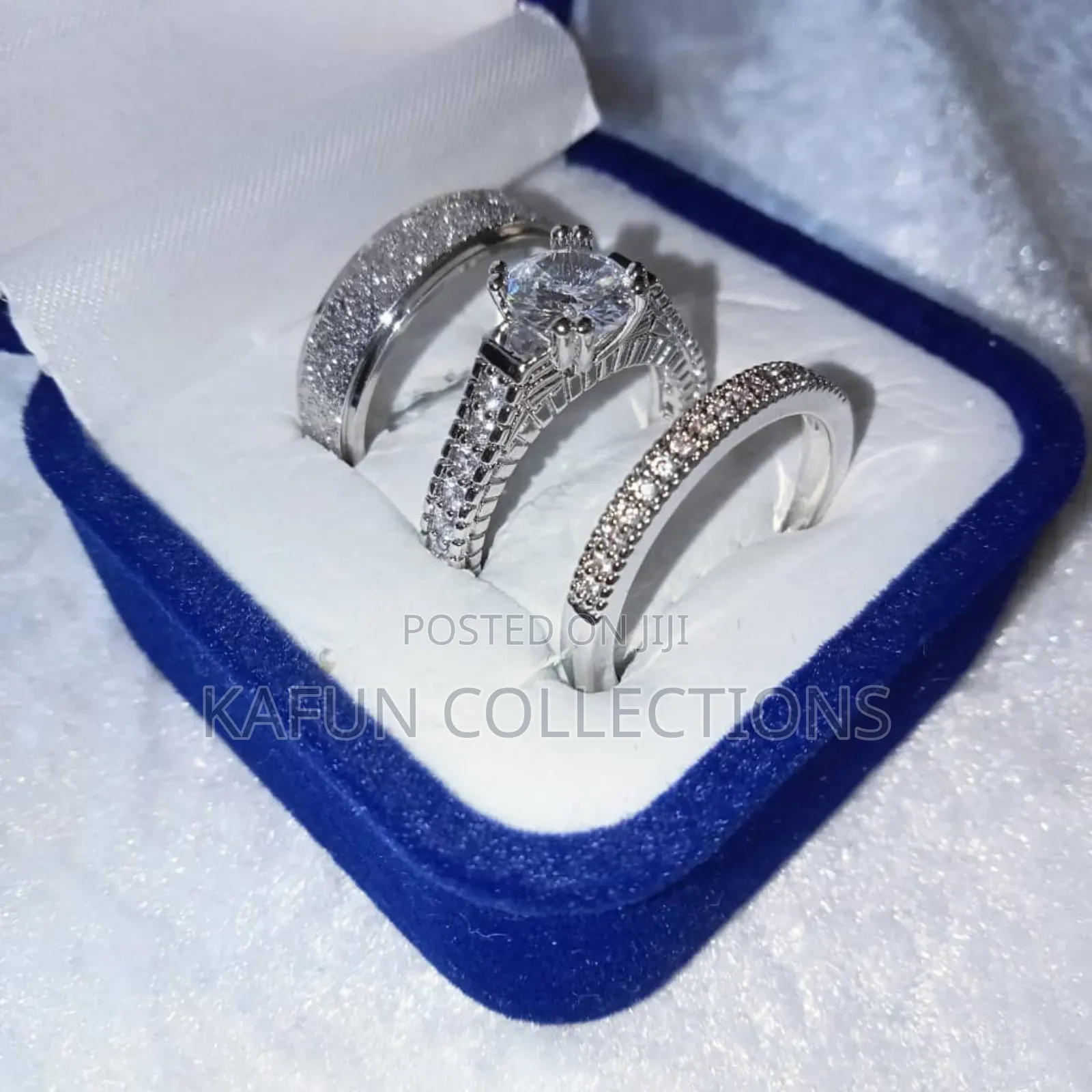 Long-lasting.Solid Zirconia. And Titanium Steel. Couples Ring Set