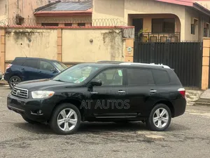 Toyota Highlander Limited 4x4 2008 Black