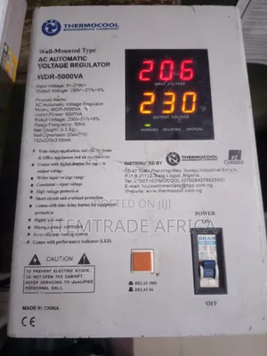 Thermocool Stabilizer 5kva Digital