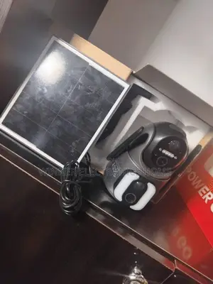 Hd Dual Lens Solar PTZ CCTV Camera 6mp