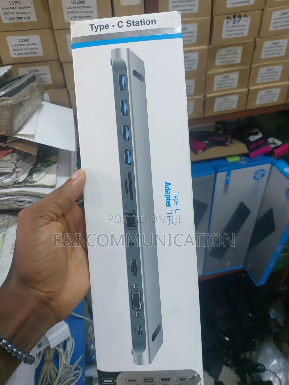 11 in 1 Type C Hub Station.
