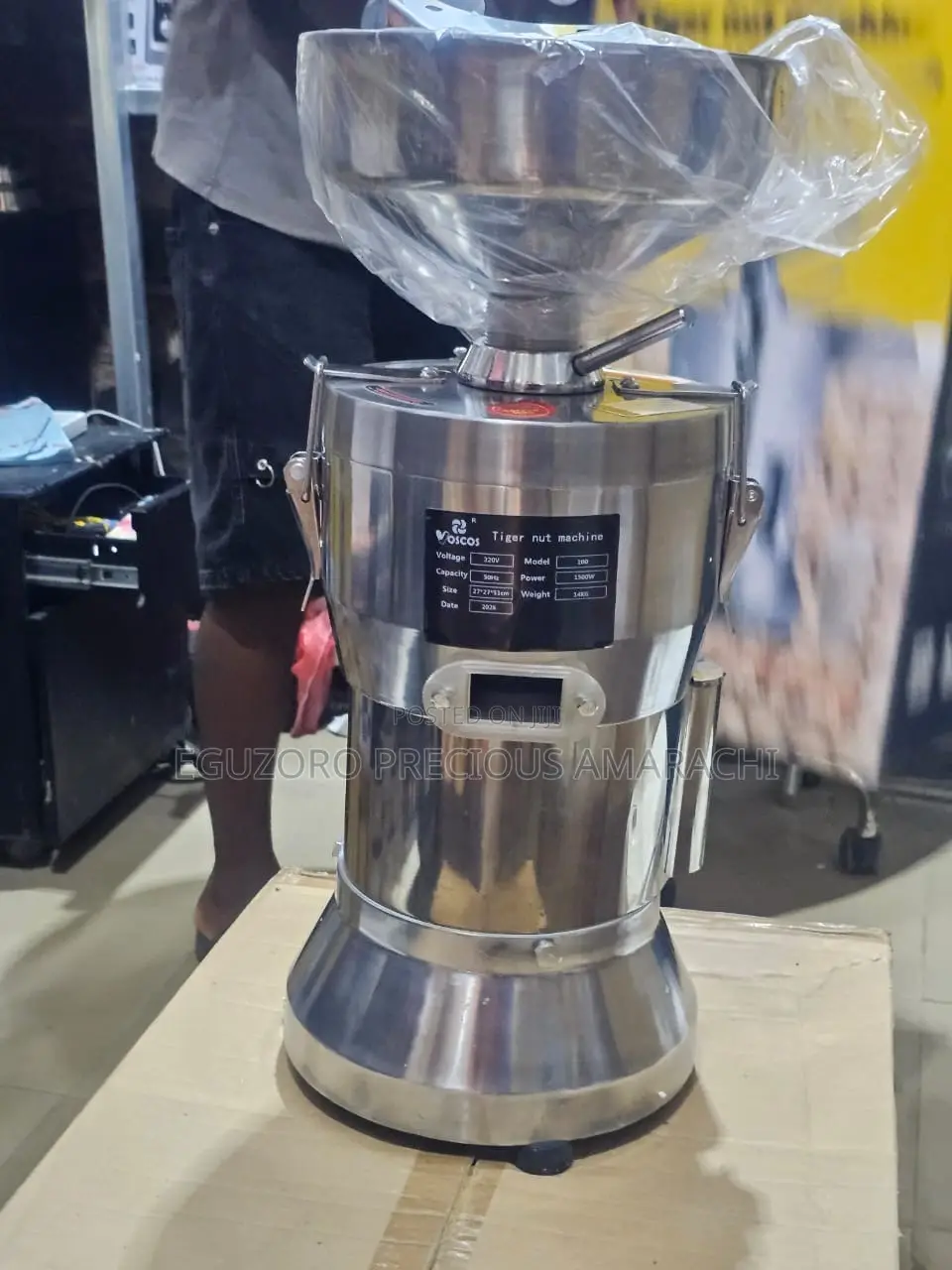 Voscos Tigernut Extractor Machine