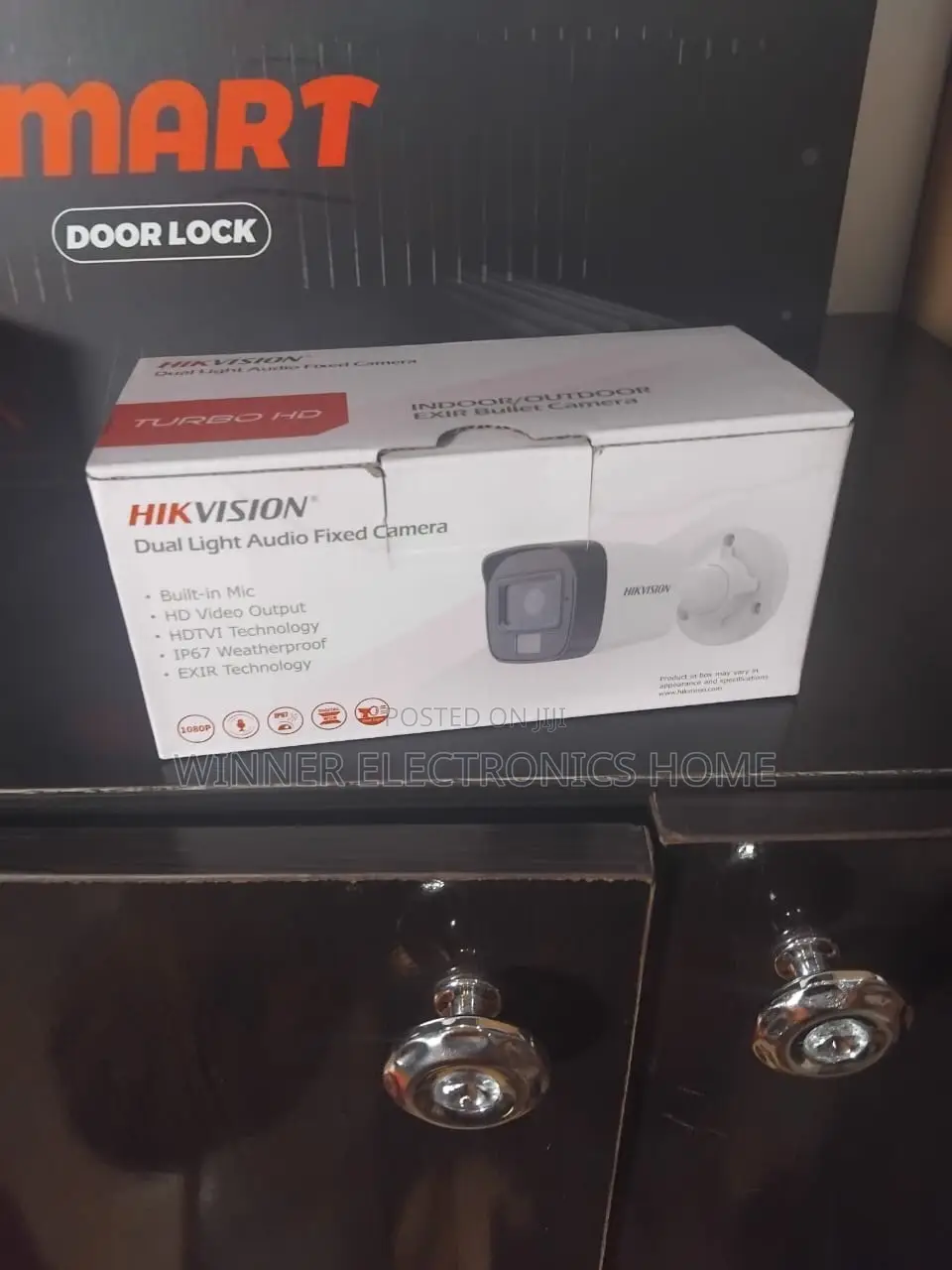 Hikvision Dual Light Audio Fixed CCTV Camera
