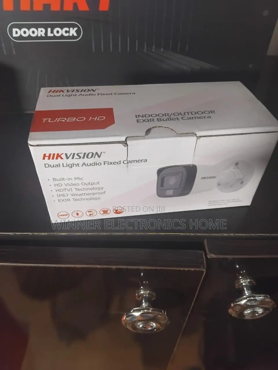 Hikvision Dual Light Audio Fixed CCTV Camera