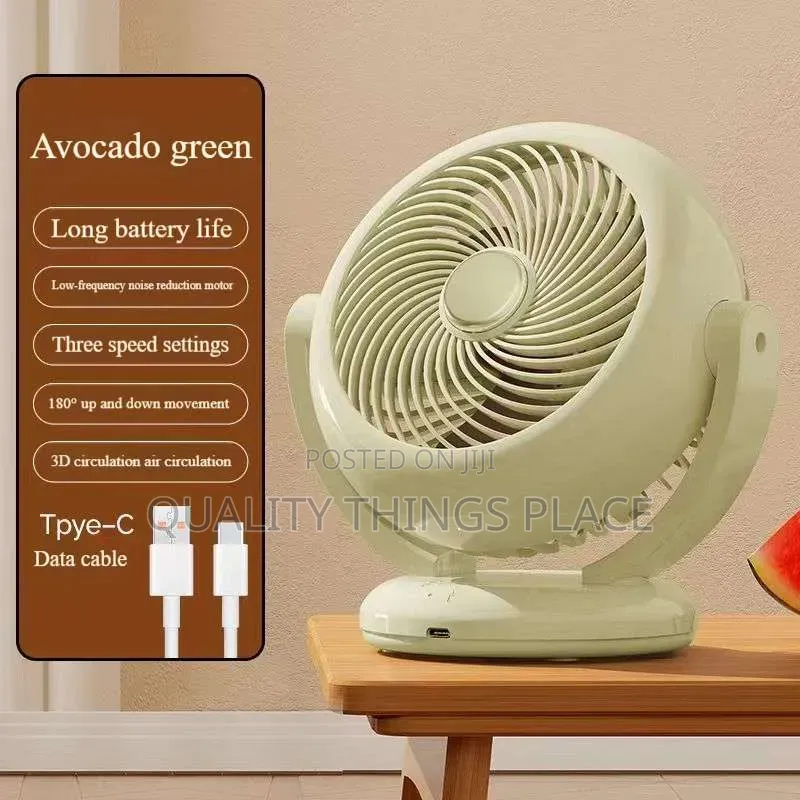 Portable Rechargeable Fan