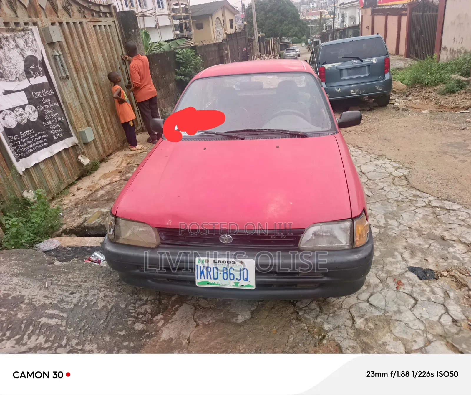 Toyota Starlet 1999 Red