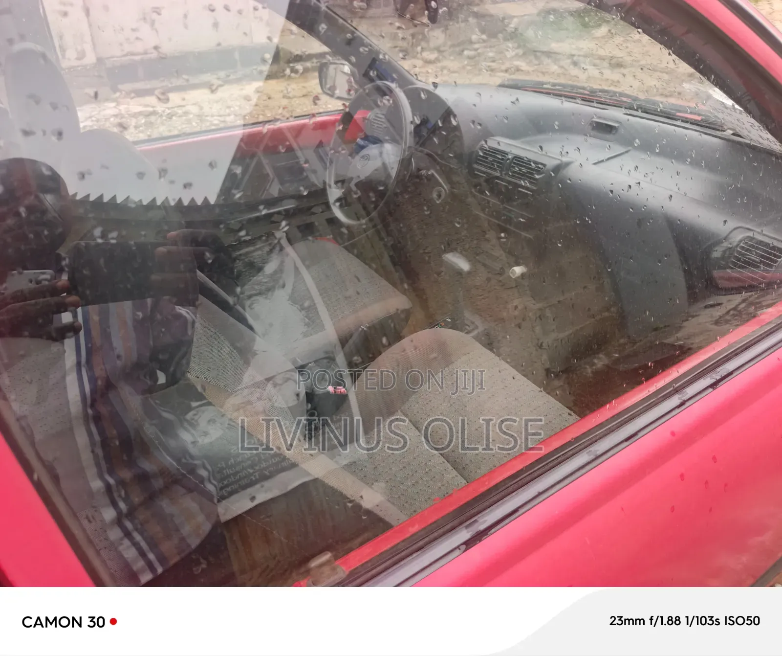 Toyota Starlet 1999 Red