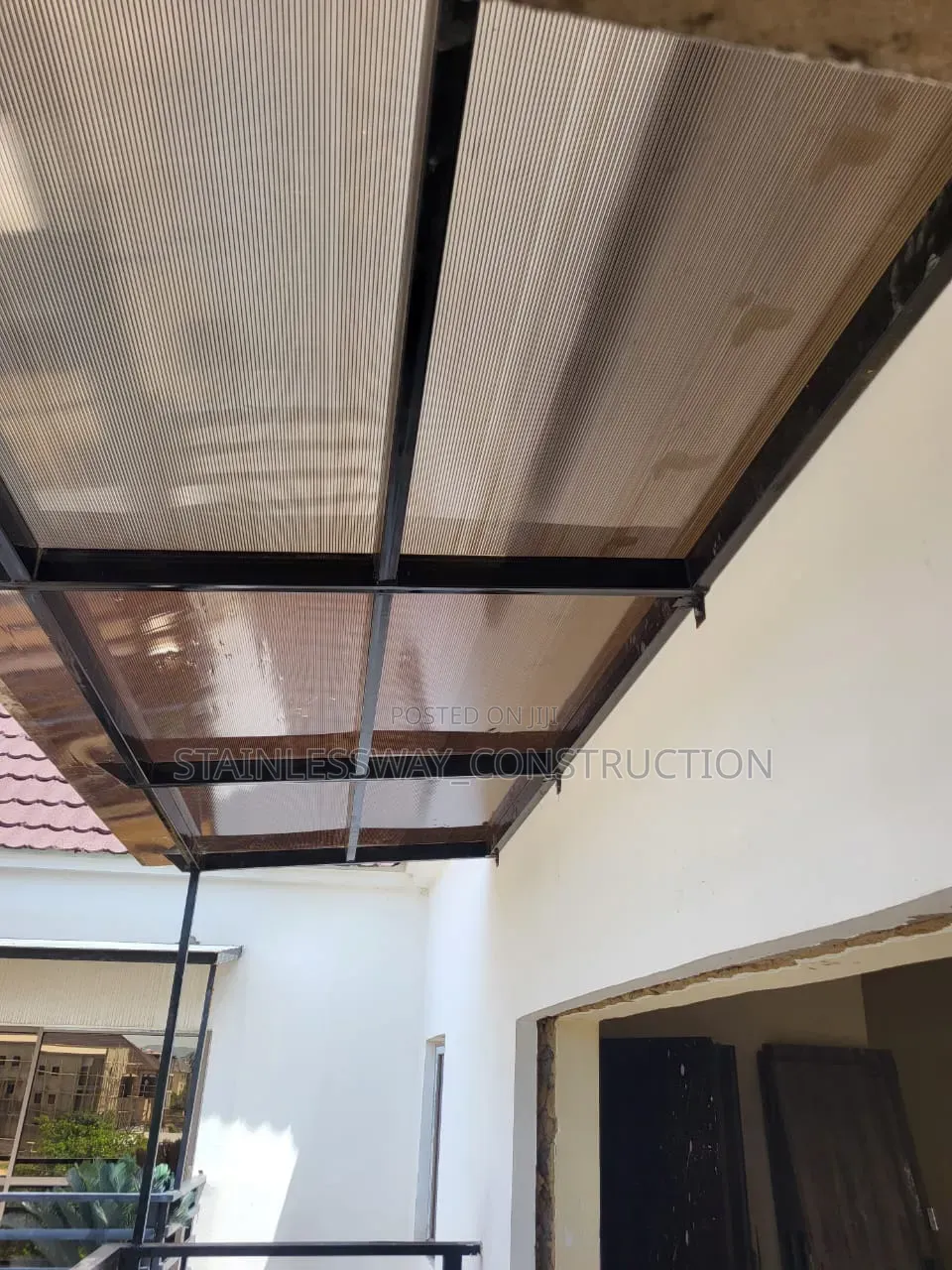 Entrance Cover With Skylight Sheet