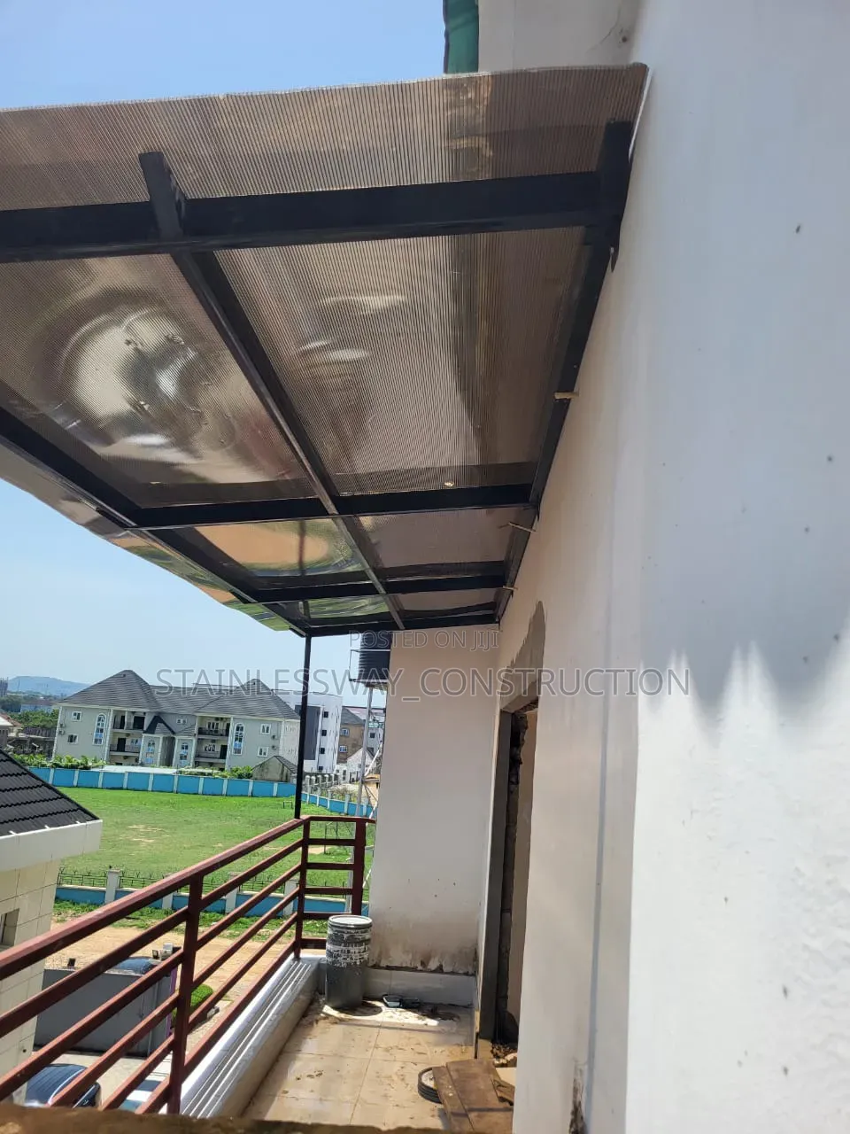 Entrance Cover With Skylight Sheet