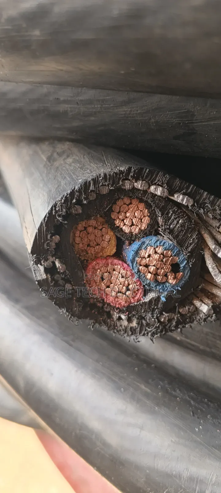 50mm 4core Armored Cable