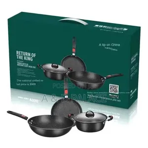 Return of the King 3 Sets Maifam Ancient Cast Iron Non Stick Cookware