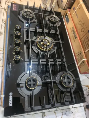 Original Quality Bosch Inbuilt Cabinet 5 Burners Automatic Gas Cooker,