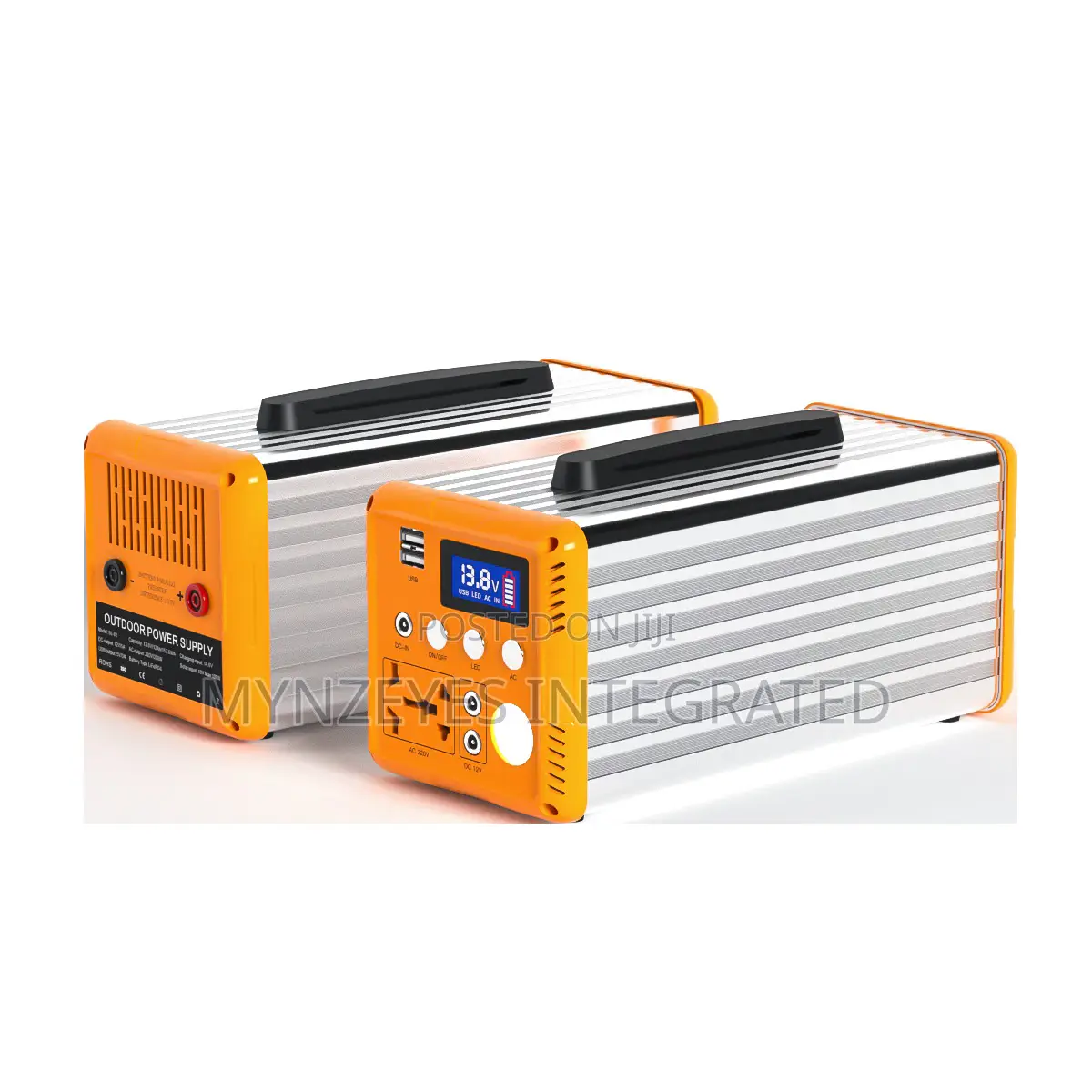 200w Portable Solar Generator + Solar Panel — Lithium Battery