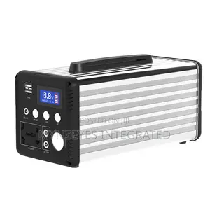200w Portable Solar Generator + Solar Panel — Lithium Battery