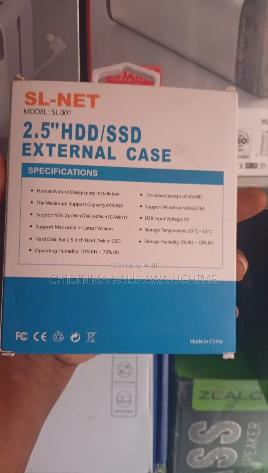 S-Net 2 in 1 3.0 Hard Drive Enclosure (Case
