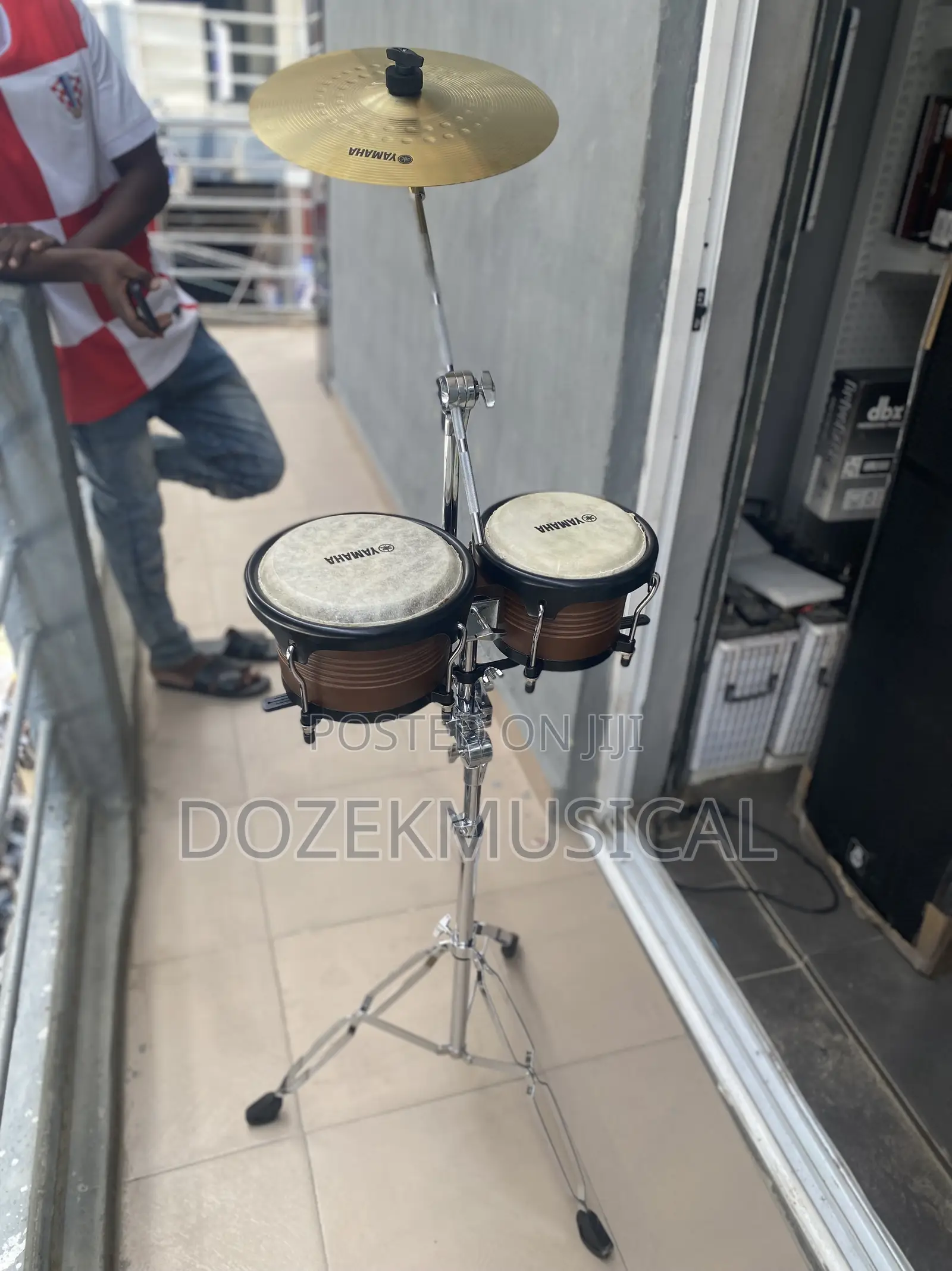 Yamaha Big Bongo Setup With Cymbal