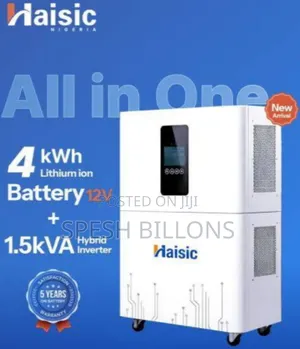 Haisic 4kwh + 1.5kva All-in-one Solar Generator, Energy Power Station