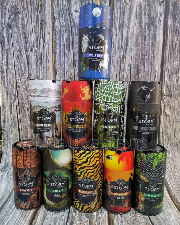 Storm For Men And Lady Storm Perfumed Body Spray