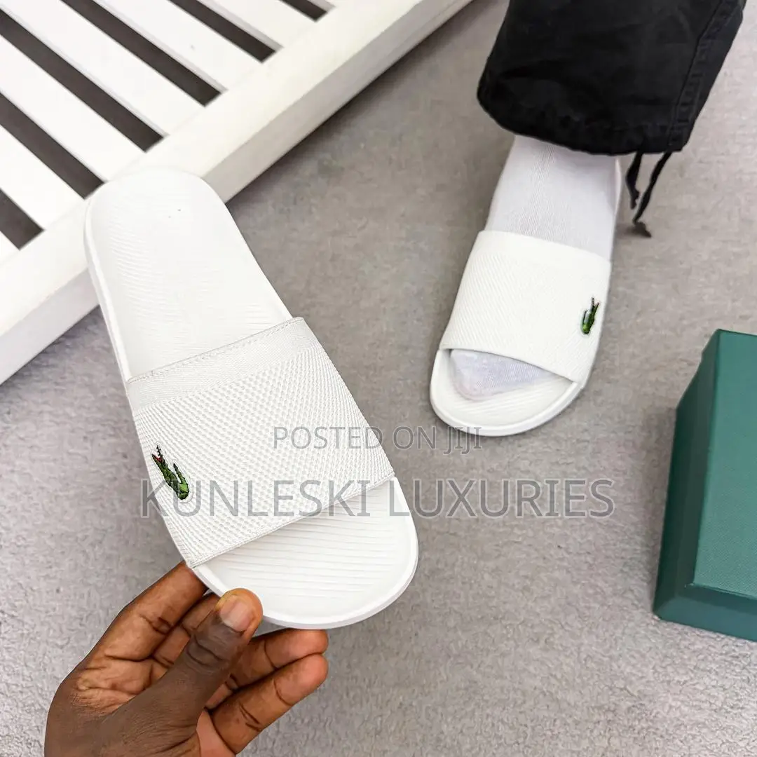 Original Lacoste Pool Slides Collections