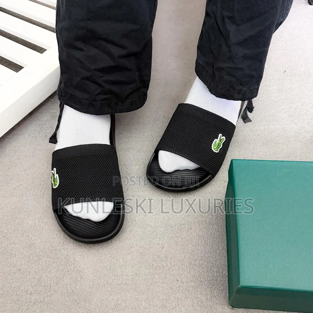 Original Lacoste Pool Slides Collections