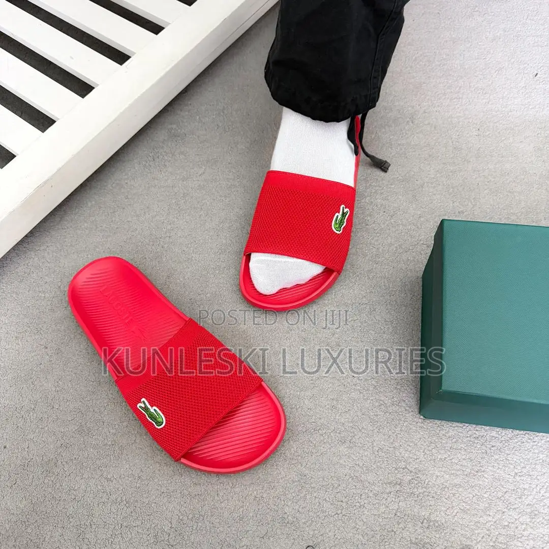 Original Lacoste Pool Slides Collections