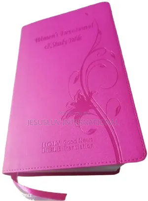 Women’S Devotional Study Bible-Good News Translation, Pink Leather