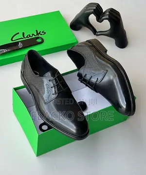 Original Clark’S Leather Formal Brogue Shoes