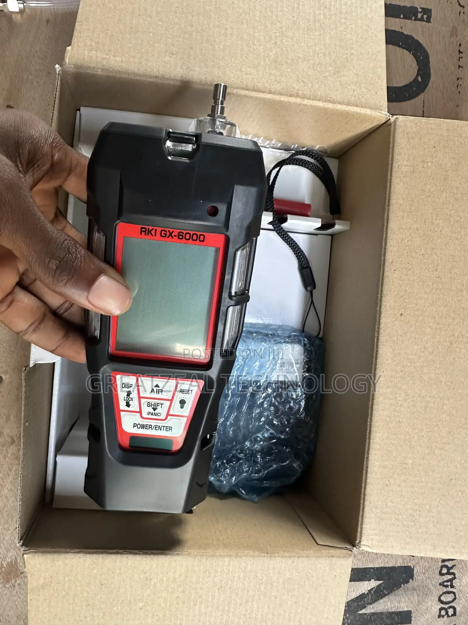 6 Sensor Simple Draw Gas Monitor