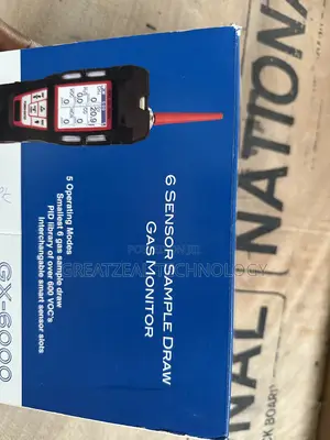 6 Sensor Simple Draw Gas Monitor