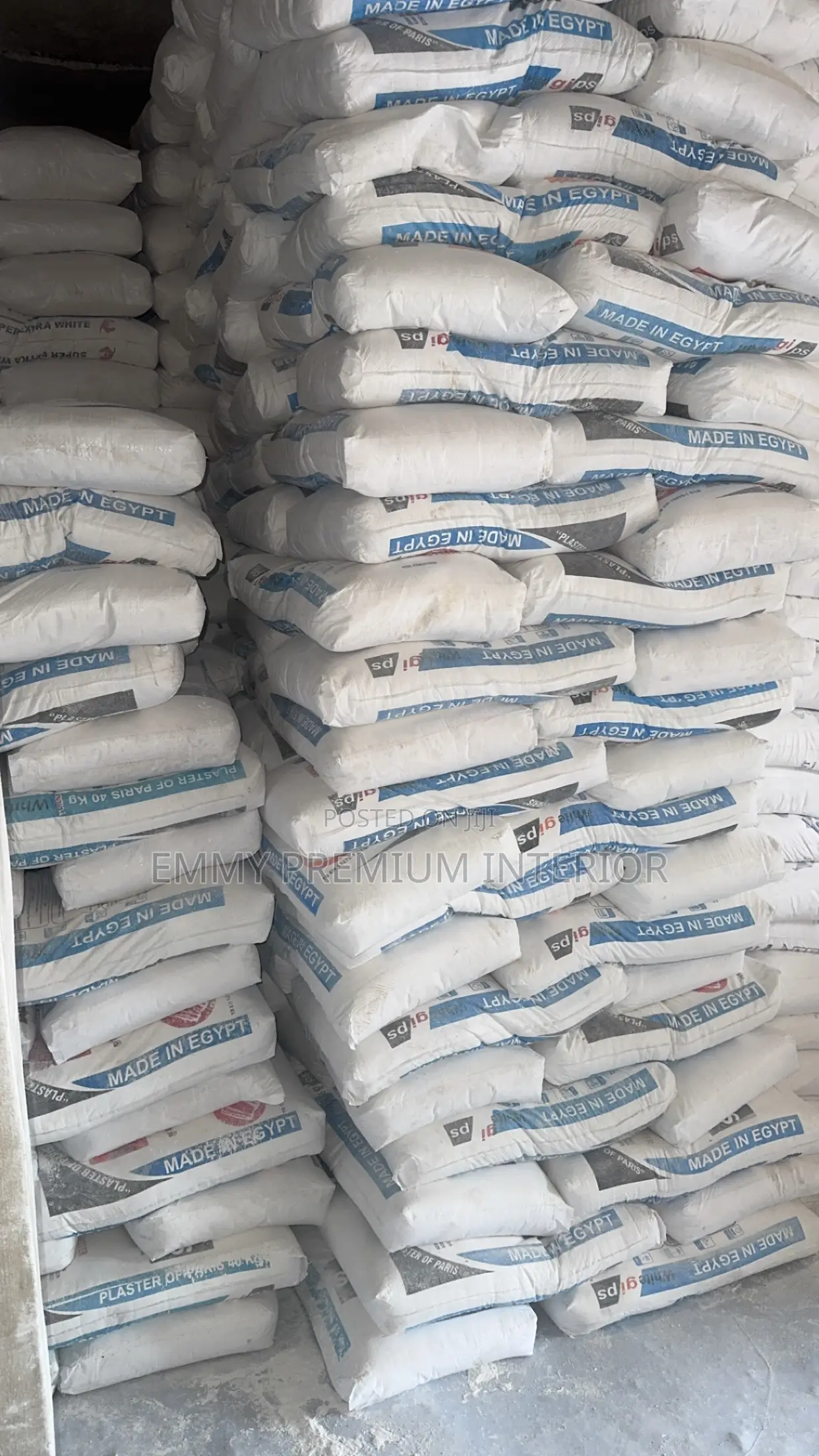 White Gips Pop Cement