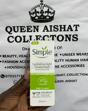 Simple Hydrating Light Moisturiser - 125ml