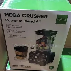 Syinix Mega Crush Blender (2 Cups, Powerful)
