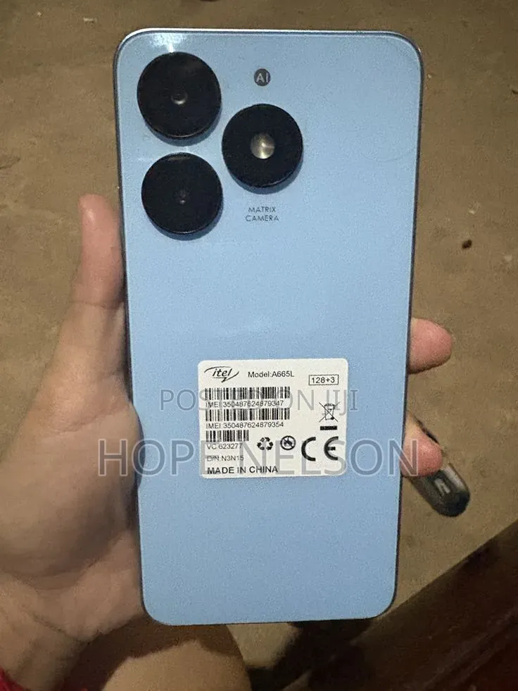Itel A70 128 GB Blue