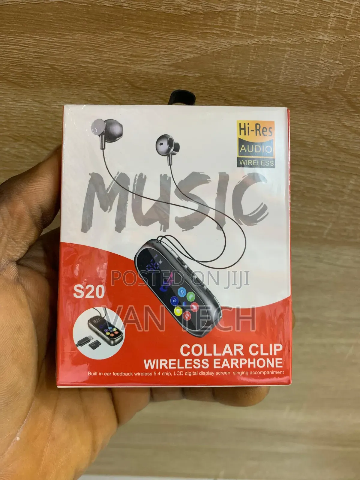 Collar Clip Wireless Earphone