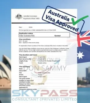 Australian Visa Application _ Tourist, Work Student
