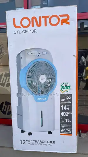 Lontor CTL-Cf040r 12 Inches Rechargeable Water Cooling Fan