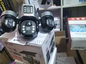 4 Lens T40 Intelligent Solar PTZ Security Camera Featuring Multi-Lens