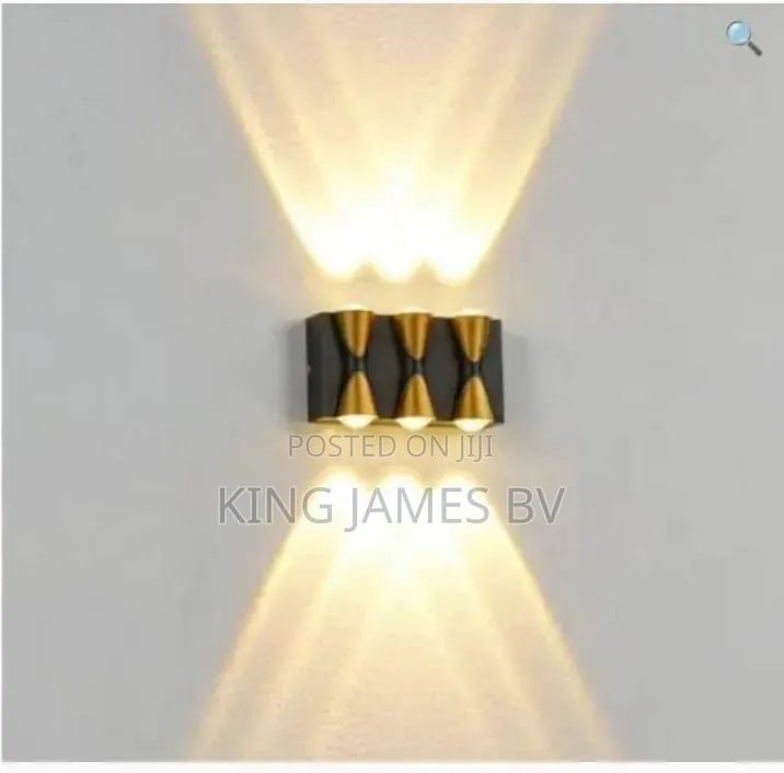 Black and Gold Wall Light