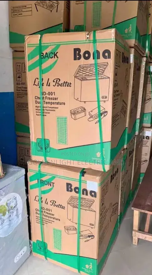 Bona Bd-001 Solar Chest Freezer