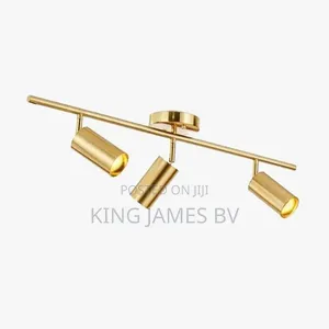 Gold Track Light