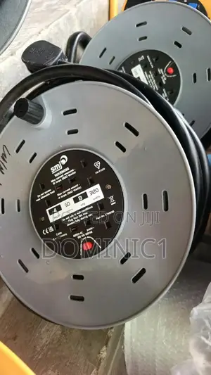 SMJ 50 Meter Heavy-Duty Extension Cable Reel 4mm Thickness