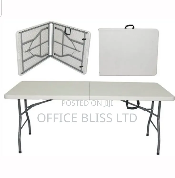 Outdoor 6ft Plastic Foldable Design Table