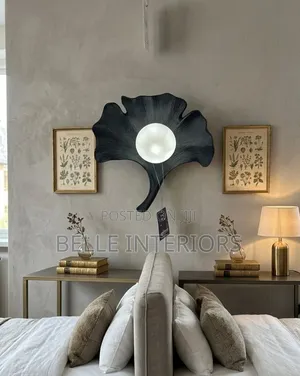 Ginkgo Leaf Wall Lamp Nord Resin