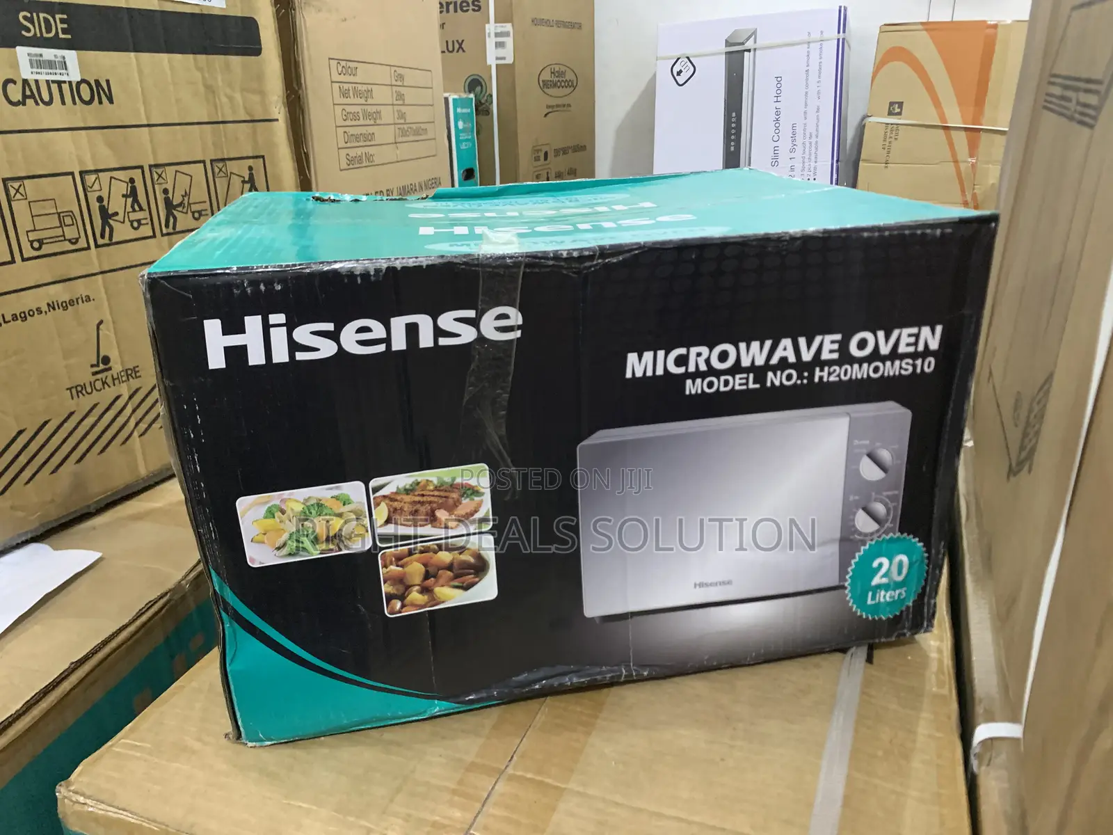 Hisense 20l Manual Microwave White